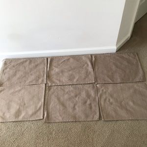 6 Brown PlaceMats